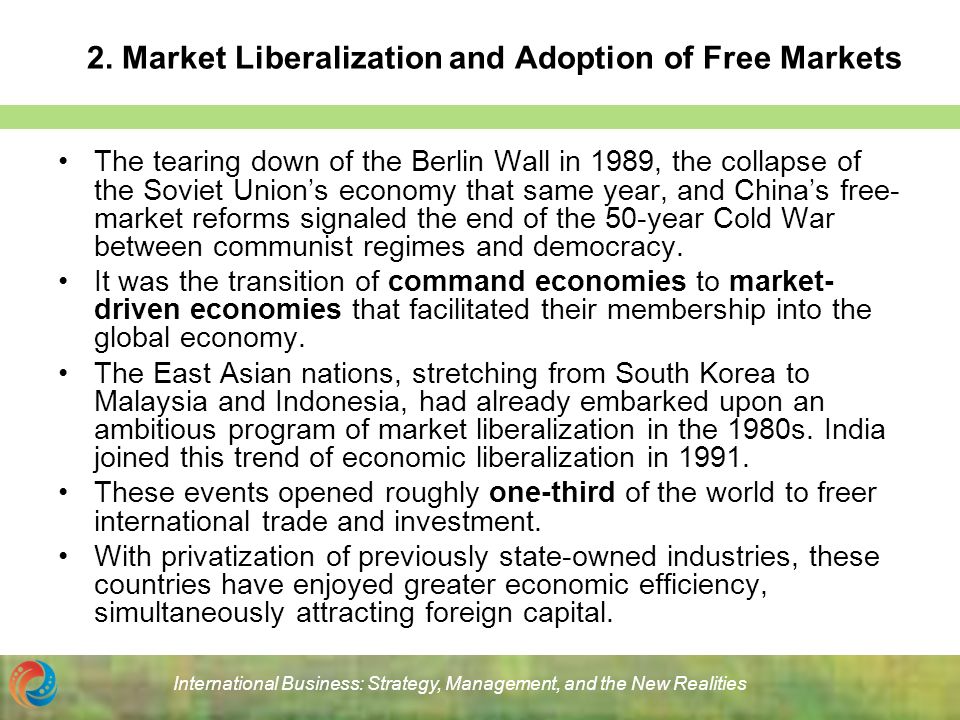 Economic liberalization